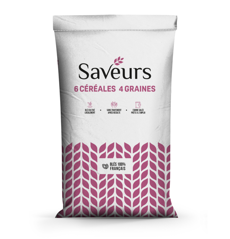 SAC 25KG SAVEURS 6 CÉRÉALES 4 GRAINES